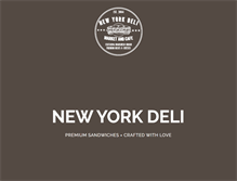 Tablet Screenshot of fresh-deli.com